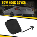 Rear Tow Hitch for Honda Civic (2016–2021) Black Bumper Cover
