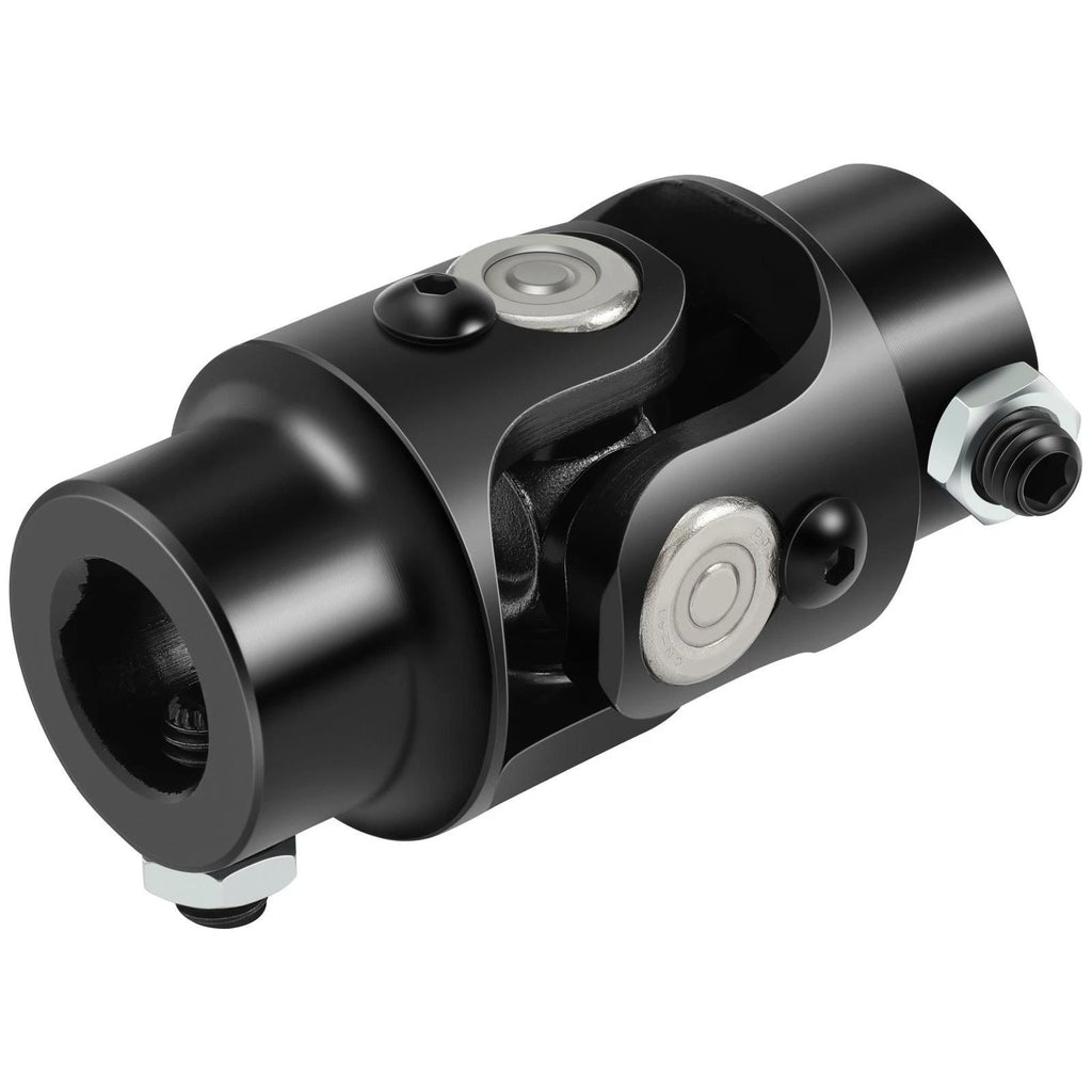 Steering U-Joint for Ford Triangle X (3/4" DD, Steel, Black)