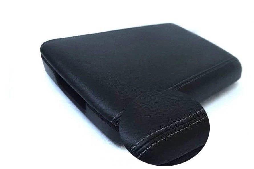 Center Console Lid Armrest Cover for Acura RLX (2014–2020) Gray Stitch