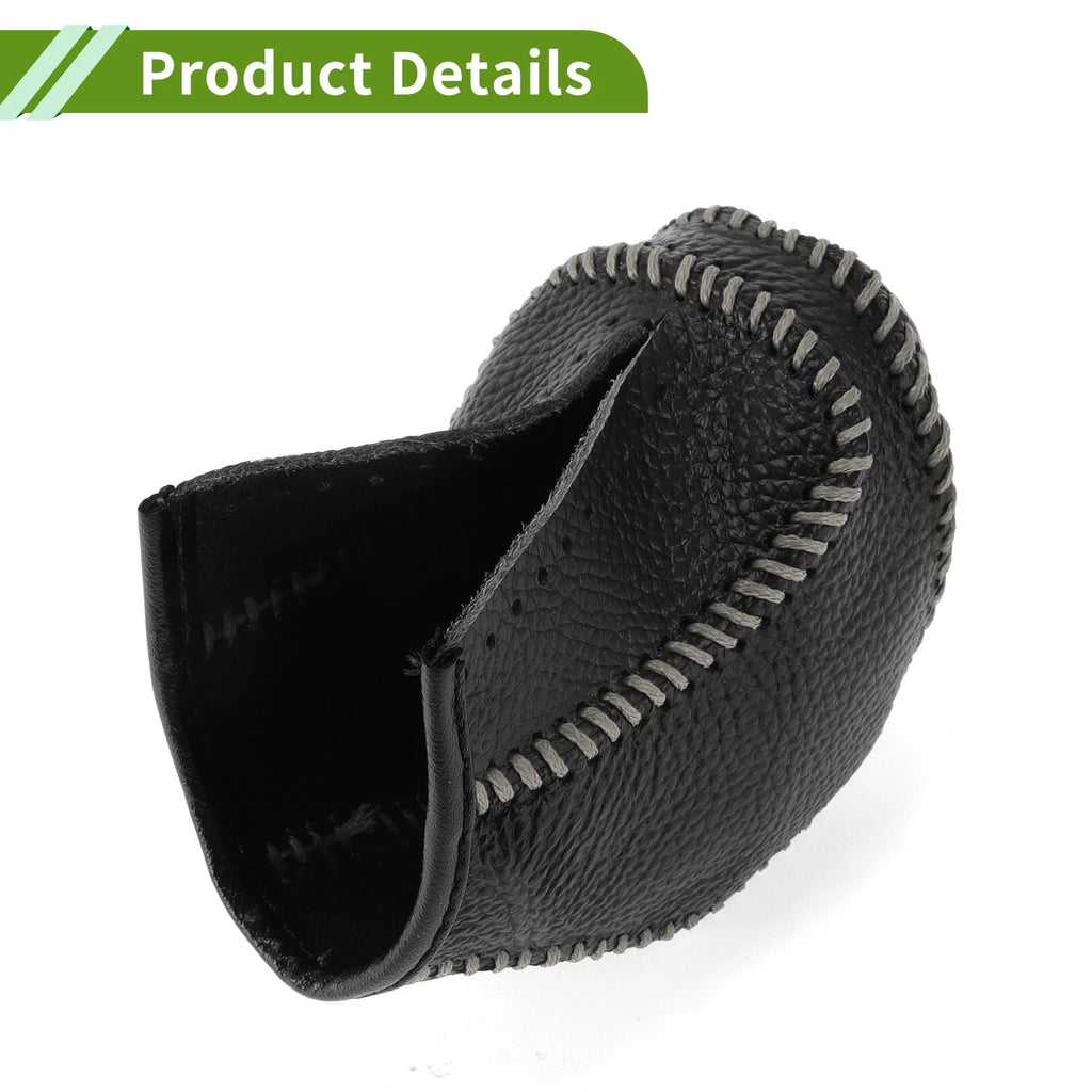 Set of 1 Gear Shift Knob Cover for Toyota Tacoma (2016–2022) Pebbled Black Grey