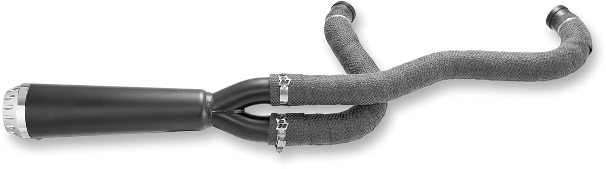 Header Wrap Kit 2"x25' Black for Vance & Hines (26523, 1861-0622, 80-25)