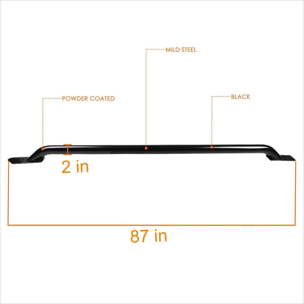 Set of 2 Tubular Side Rail Bars for Silverado/Sierra 1500-3500 (2014–2017)