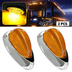 2X LED Side Marker Light Amber for Freightliner Century Columbia (EXV)