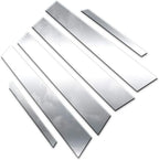 6pc. Luxury FX Polished Pillar Post Trim for 2013-2015 Chevy Spark