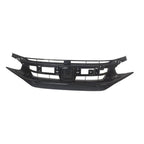 Replacement Black Painted ABS Plastic Front Grille for Toyota Hilux (2005–2015)