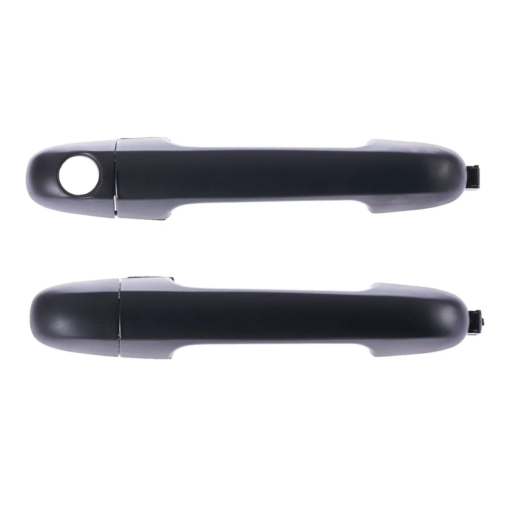 Set of 2 Front Left/Right Exterior Door Handles Black for Hyundai i30 (2007–2012)