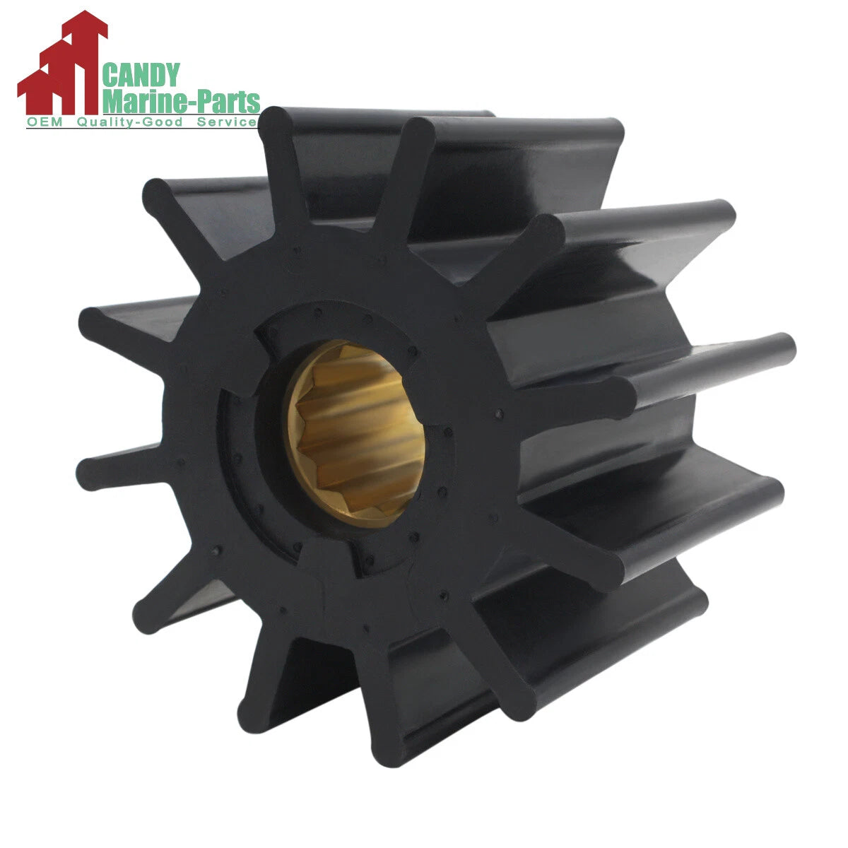 Sea Water Pump Impeller for Volvo Penta (Replaces Sierra 18-3275, 21951362)