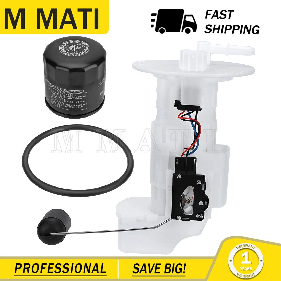 Fuel Pump Module Assembly for Kawasaki Brute Force KVF750 (2008–2026) 49040-0717