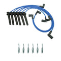NGK Wire Set & 6 V-Power Spark Plugs for Ford Taurus Mercury Sable (1986–2005)