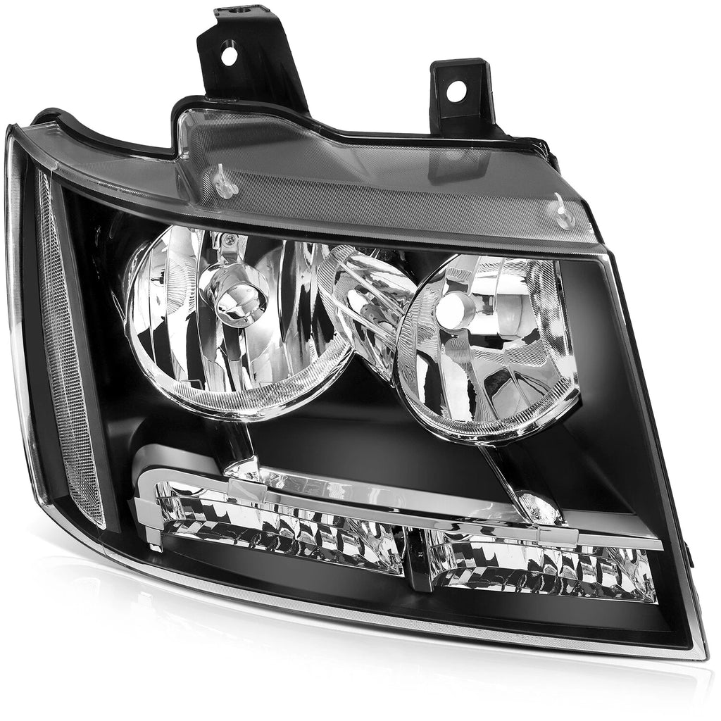 Headlight Assembly for Chevy Suburban 1500 (2007-2014) Left + Right