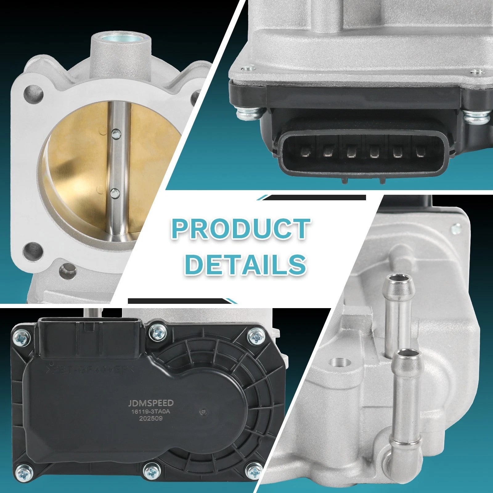 Throttle Body for Nissan Altima Rogue (2013–2019) L4 2.5L
