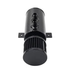 750ml Alu Baffled Oil Catch Can Separator w/ Breather Filter for Universal