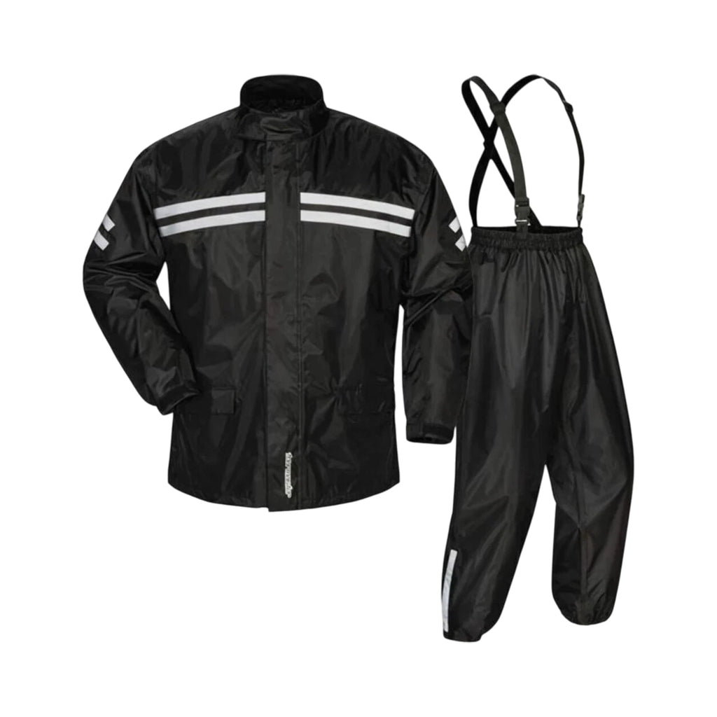 Motorcycle Rainsuit Waterproof Reflective Windproof Jacket Pants (Unisex)