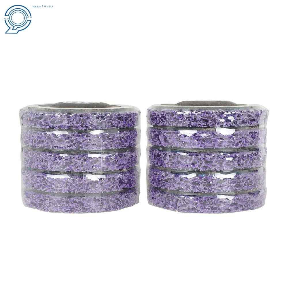 Set of 10 Strip Discs for Angle Grinders 4-1/2"x7/8"