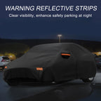 Waterproof 210D-PU Car Cover for Kia EV6 (2021–2023) with Driver Door Zipper
