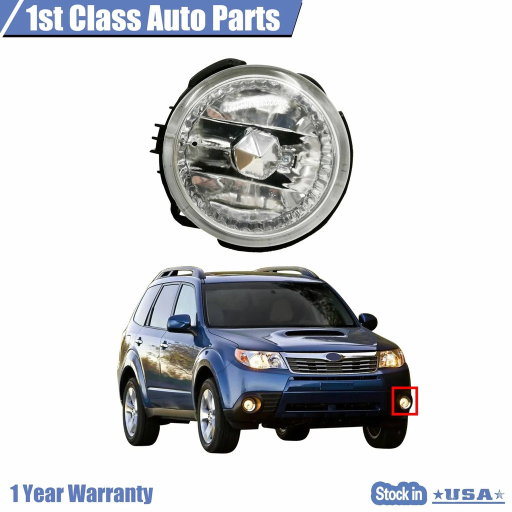 Front Left Fog Light Lens for Subaru Impreza (2009–2013)