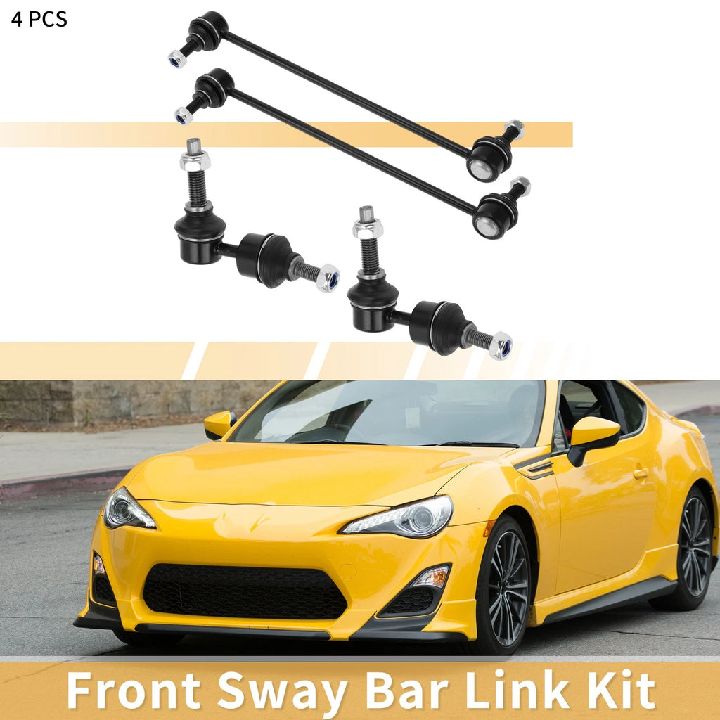 Set of 4 Stabilizer Sway Bar Links for Ford Focus, C-MAX 