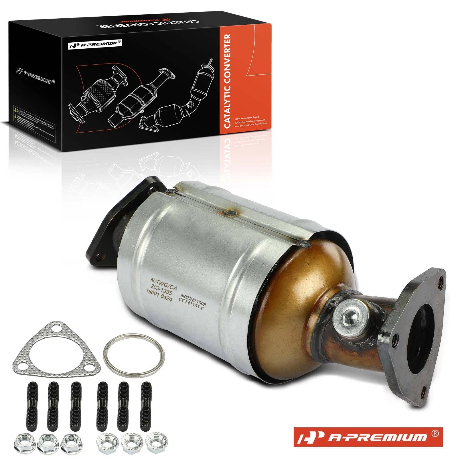 Front Left Catalytic Converter for Nissan Frontier Xterra (1999–2004)