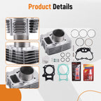 Engine Cylinder Piston Rebuild Kit for Honda Recon 250 (2002-2023)