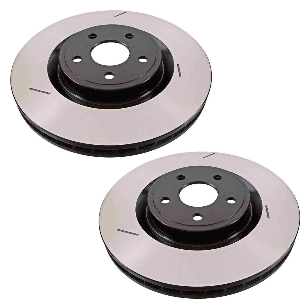 2X Front E-Coated Disc Brake Rotors Set 380mm for Durango Grand Cherokee (2011–2020)
