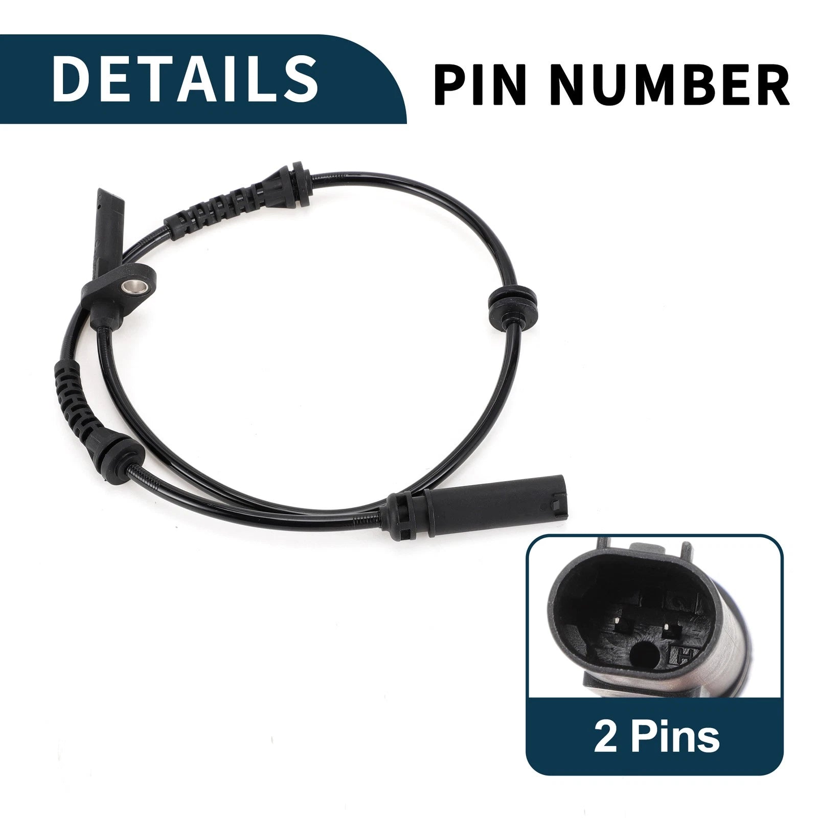 Rear ABS Wheel Speed Sensor for BMW 528i (2011–2016) No. 34526784901