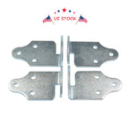 Set of 8 Utility Trailer Wood Sides Latch Rack Corner Brackets for Trailers