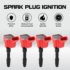 4X Ignition Coils for VW Jetta, Passat, Beetle, Golf, Audi A3, Q3 (1.8L, 2.0L) UF765