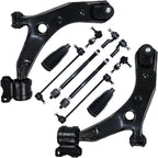12Pcs Front Lower Control Arm Set for Mazda 3 (2004–2009)