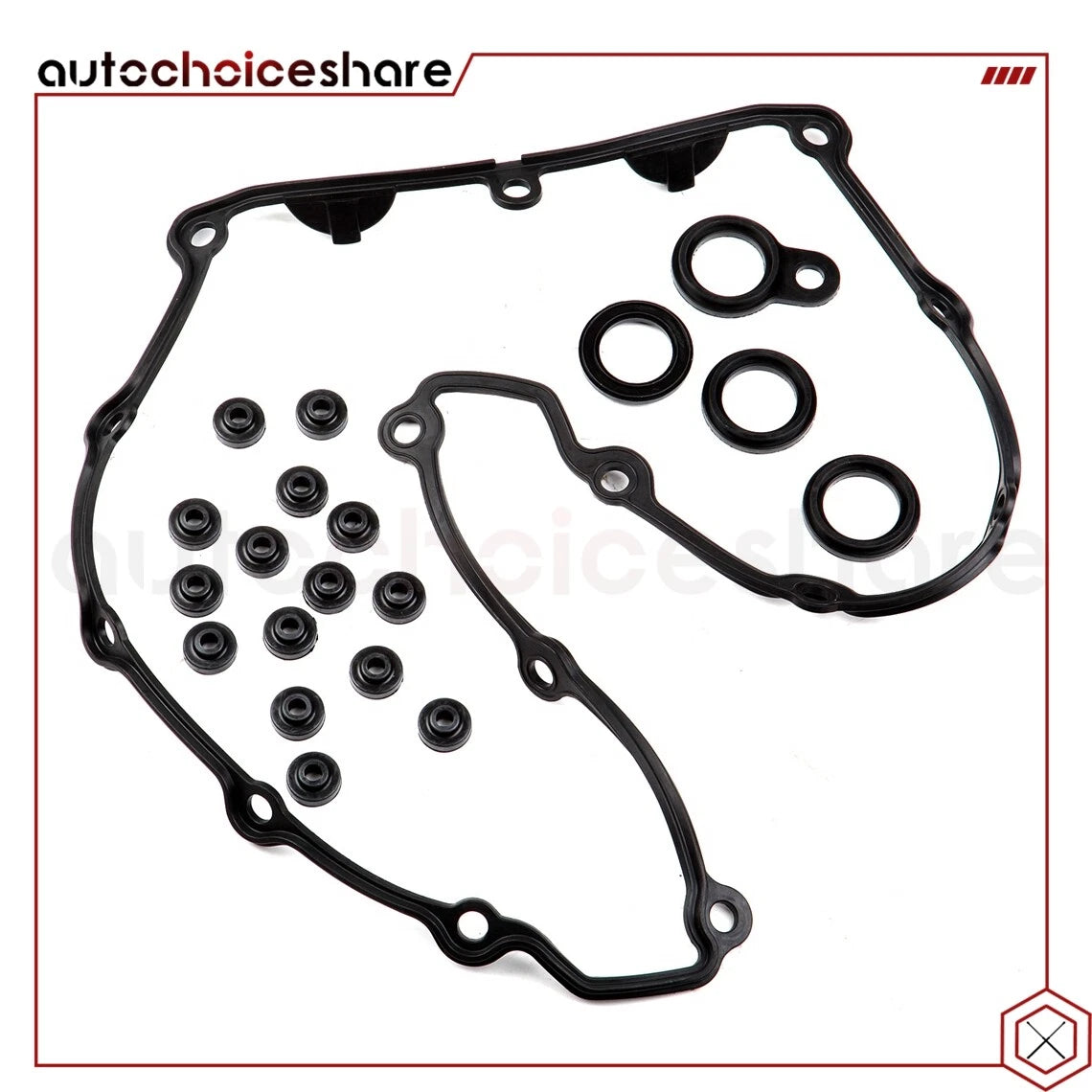 Valve Cover Gasket Set for BMW 318ti 318i 318is Z3 (1991–1999)