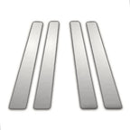 4Pc Chrome Pillar Post Covers for Mercedes C Class W203 (2000–2007)