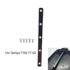 Carbon Fiber Chassis Reinforcement Plate for Tamiya TT02 (110 Scale)
