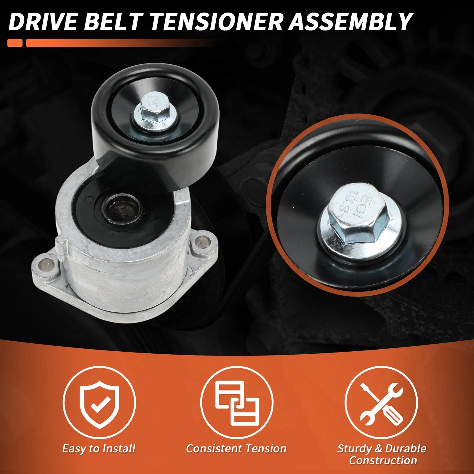 Drive Belt Tensioner Kit for Kia Optima (2016–2020) 252802GGB2