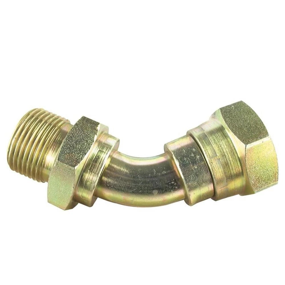 Hydraulic Adapter 1/2BSP Male to 1/2BSP 135 Swept Female for