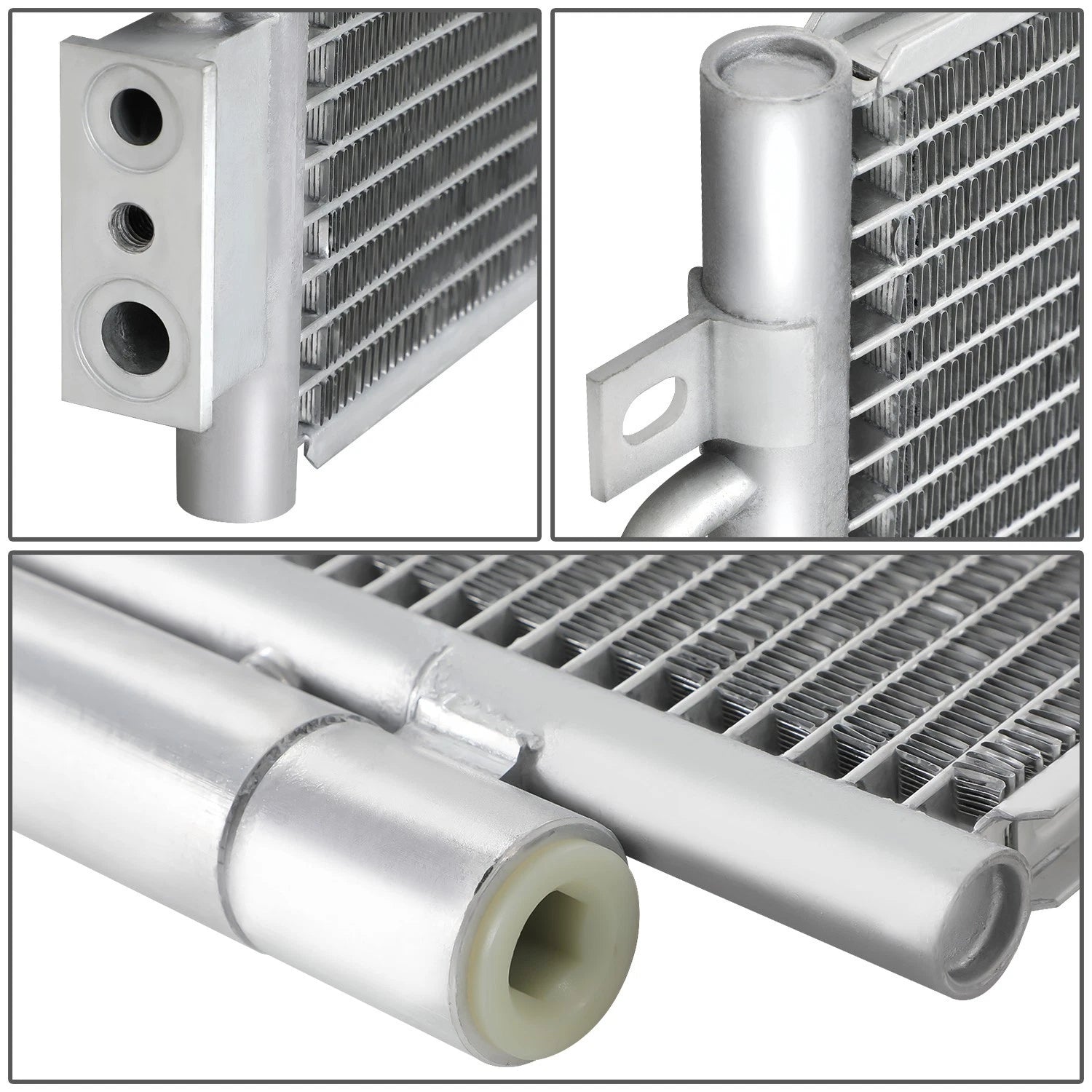 A/C Condenser Assembly for Fiat 500L (2014–2020) OE Style Aluminum