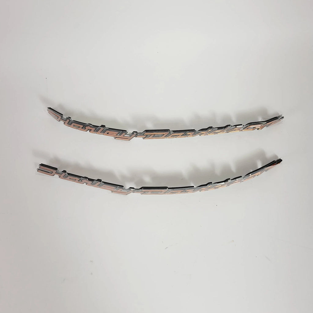 Set of 2 Fuel Tank Emblems for Harley Davidson Touring (2008–2023)