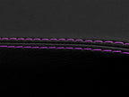 Leather Console Armrest Cover for Mazda CX-9 (2010–2015) Purple Stitch