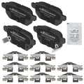 Rear Ceramic Brake Pads Kit for Toyota Corolla/Matrix (2009–2021)