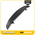Rear Trunk Spoiler Wing with LED Brake Light for Sedans