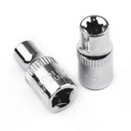 Set of 6 Steel Wrenches Drive Socket E4-E10 for Star Bolts