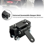 Universal Snowmobile Bumper Hitch for Polaris Ski Doo Arctic Cat Yamaha