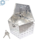 Aluminum Tool Box for Trailer Tongue (29"X15"X18")