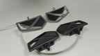 Chrome Foot Peg Set  Footpegs for Harley Softail Standard (2018-2023)