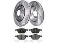 Front Brake Pad and Rotor Kit for Mazda 3 (2004–2013) ZS252BZ