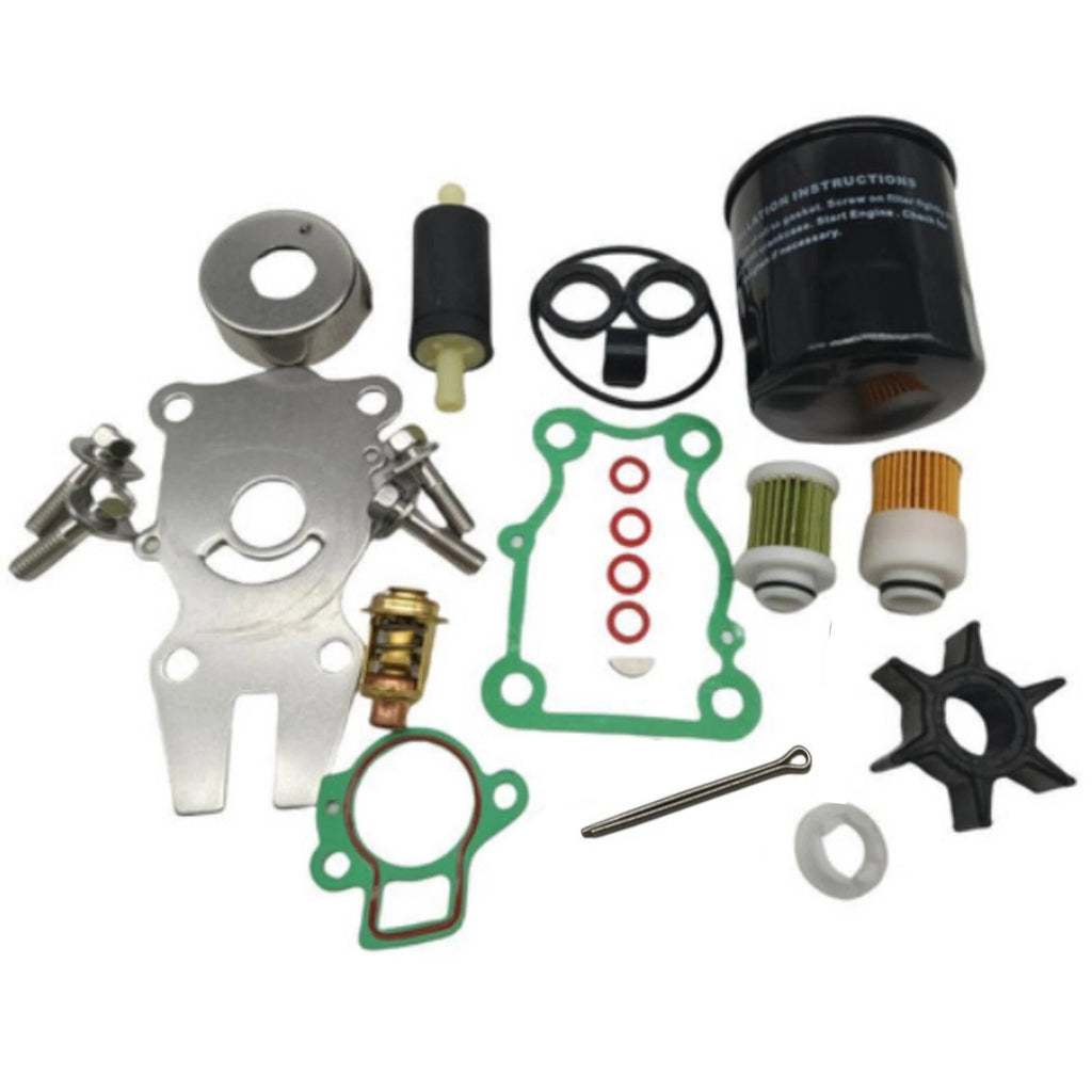 Outboard Maintenance Kit for Yamaha F50H F60A F60C F60F (2000–2023) 63D-W0078 6D8-WS24A