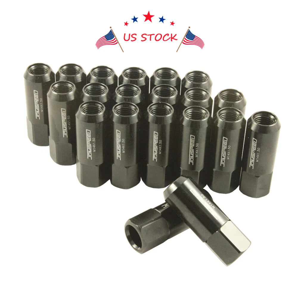 20PC Extended Forged Aluminum Tuner Racing Lug Nuts for JDM Vehicles