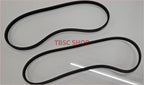 Drive Rubber Belt Set for Exerpeutic 1200 Folding Bike (2010–2023)