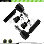 Front Lower Tie Rod End Ball Joint Suspension Kit for Jeep Liberty (2005–2007)
