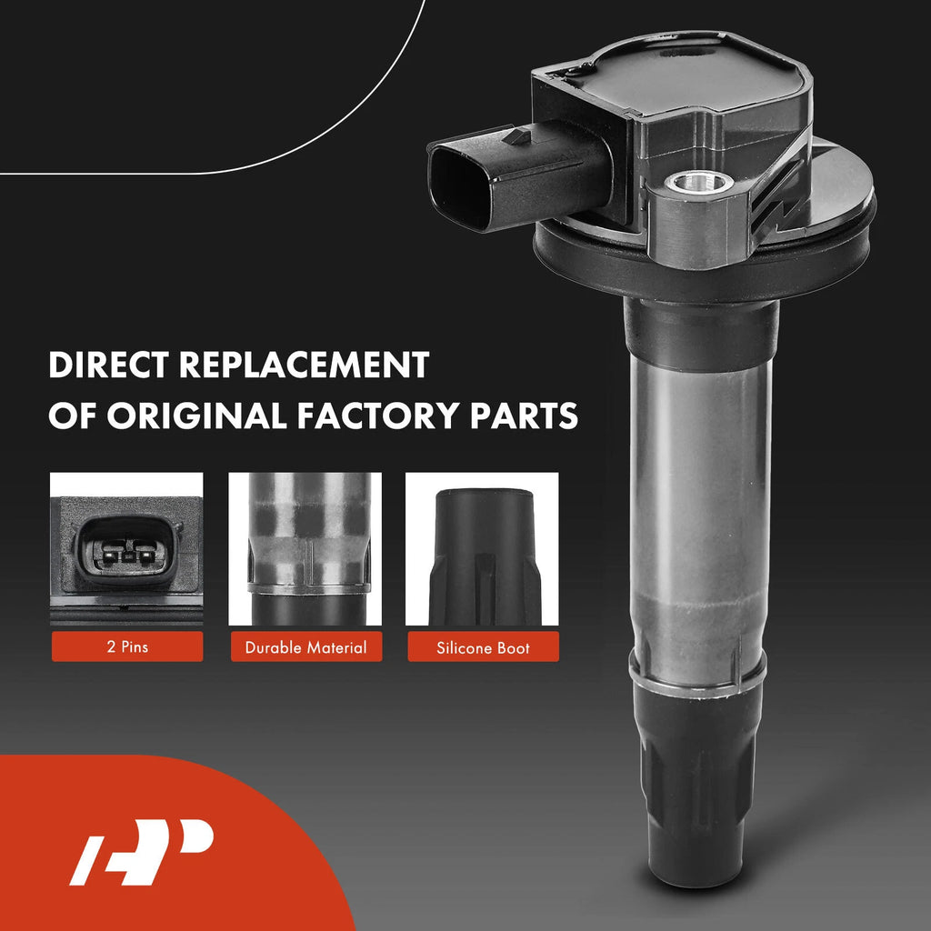 Set of 6 Ignition Coils & Iridium Spark Plugs for Ford F-150 (2011–2017)
