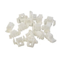 Fixing Clips for Mercedes 190 W201 W124 (1982–1993) - Set of 4 White