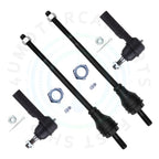 Set of 4 Front Inner Outer Tie Rod Ends for Chevrolet Express GMC Savana (2003–2019)